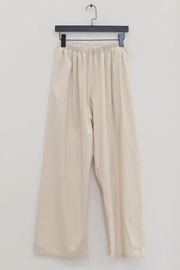 BASERANGE wide-leg pants TRCR-WS-SP24 UNDYED